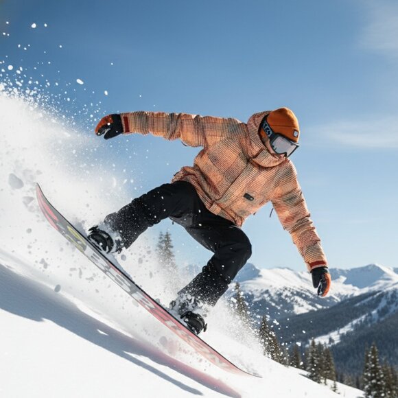 Burton Poacher Dry Ride Men's Insulated Ski Snowboard Jacket Size Small Used - Picture 2 of 12